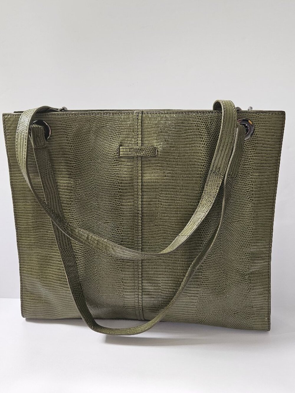 Hammitt Andersen Original Tote Olive Lizard Leather Rare Archival Fall 2021